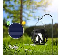 Linterna Colgante Solar: Lámpara De Simulación De Llama Para Exteriores, LED De Bajo Consumo, Diseño Resistente A La Intemperie | Patio, Jardín, Balcón, Porche, Terraza, Camping E Iluminación Decorati