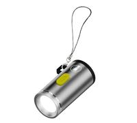 Linterna compacta tipo C con luz LED pequeña de alto brillo para actividades al aire libre, camping, luz USB tipo C