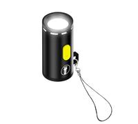 Linterna compacta tipo C con luz LED pequeña de alto brillo para actividades al aire libre, camping, luz USB tipo C