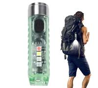 Linterna con llave LED estilo exterior - Pequeña fuente de luz portátil Protección contra el agua, ayudante de emergencia multifunción | Solución de iluminación confiable, concepto de herramienta diar