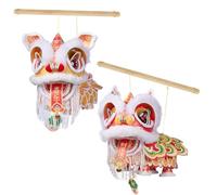 Linterna de Año Nuevo Chino - Decoración De Vacaciones Danza del León - Gran Linterna Decorativa - Lantrna Decorativa Festival para, Espectáculo Escolar, Desfile En Casa, Reunión Familiar