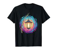 Linterna de bambú encantada, Portal cósmico de Remolino Nocturno Camiseta