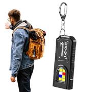 Linterna de bolsillo de 2.68 x 1.1 x 0.67 pulgadas, linterna de llavero, recargable para caminar, senderismo, viajes, supervivencia, pesca al aire libre, trabajo, senderismo y emergencias