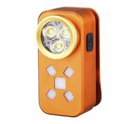 Linterna de bolsillo genérica, 200 800 recargable, linterna LED para exteriores con clip, herramienta de iluminación de incidente portátil compacta, accesorio de recargable, para