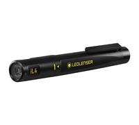 Linterna de bolsillo LED robusta para taller Ledlenser iL4, funcionamiento con 2 pilas AAA, protegida contra explosiones zona EX 2/22, 80lm, impermeable IP68, haz de luz de 50 m, linterna de bolsillo