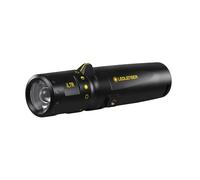 Linterna de bolsillo robusta para taller Ledlenser iL7R, enfocable, recargable con batería de litio, protegida contra explosiones zona EX 2/22, 360lm, impermeable IP68, 170m de haz de luz