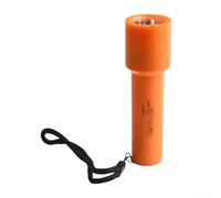 Linterna de buceo LED de grado profesional 1200LM salida brillante IPX8 nominal hasta 50 m de profundidad antideslizante diseño de zanja para buceadores