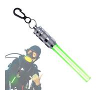 Linterna de buceo, linterna de buceo | Luz subacuática luminosa con clip | Lámpara de brillante LED, encendida y intermitente, duración de combustión de 50 horas, l