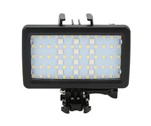 Linterna de Buceo, Linterna Subacuática 8 Modos de Iluminación Luces Subacuáticas SL-20 RGB Luz de Relleno de Buceo Impermeable Luz de Video LED Subacuática para Cámara de Acción