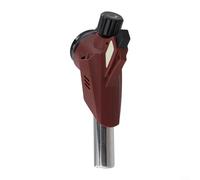 Linterna de butano ajustable con rotación de 360° para cocinar, acampar, barbacoa y uso al aire libre - Aleación de zinc + acero inoxidable, herramienta de llama portátil