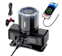 Linterna de cabeza - Linterna frontal recargable, 3 modos de forma de cámara para pesca nocturna, senderismo, correr, camping, mantenimiento del hogar, cortes de energía, mochileros