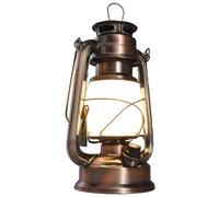 Linterna de camping LED "CT-Copper Pro" blanco cálido, regulable | Linterna de jardín recargable USB-C con aro, regulable sin niveles, blanco cálido