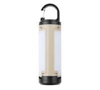 Linterna de camping - Luz de camping recargable | Batería plegable de linterna de campamento alimentada | Linternas LED portátiles versátiles | 6 modos Lightmness Camp Lights para tiendas de campaña