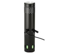 Linterna de camping portátil - Linterna impermeable alimentada por batería de 10000 mAh para senderismo | Linterna de pesca con base de trípode telescópica, linterna exterior resistente y carga