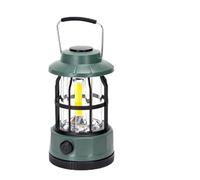 Linterna de camping regulable con mando, recargable, alta potencia, luz LED, impermeable; ideal para actividades al aire libre y emergencias.