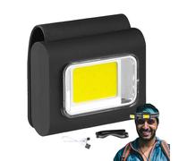 Linterna de faro: faro frontal recargable, clip magnético para sombrero, lámpara frontal portátil impermeable para aventura al aire libre, conducción nocturna, mantenimiento nocturno