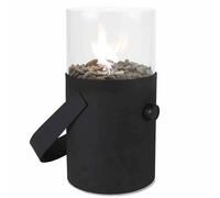 Linterna De Gas Negra 16x30cm Decoración Iluminación Lámpara Decorativa Jardín