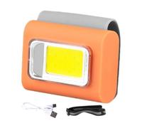 Linterna de la frente - Lámpara de frente | Luces de, Luz de clip de sombrero de campamento | Lámpara de campamento USB portátil, linterna de faro de alto brillo para campamentos, senderismo, ca