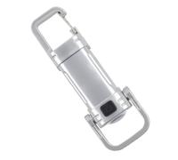 Linterna de llavero, lámpara portátil regulable, linterna recargable para camping, senderismo, correr, al aire libre, dormitorio, universidad, buceo