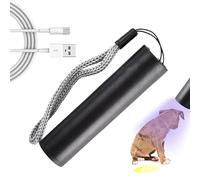 Linterna De Luz UV: Antorcha De Haz Negro Multifunción Con 3 Modos, Mini Detector De Fluorescencia Para Manchas Secas Verificación De Moneda De Verificación De | Para Mascotas De Detección De La
