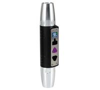 Linterna de luz UV de 365 nm con 4 modos para rocas y minerales, linterna profesional para la identificación de gemas como jade, ámbar y jadeíta, caja negra.