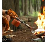 Linterna de parrilla con salida de llama de 47000 BTU para encendido de carbón al aire libre, chimenea y arranque de fogata (diamante)