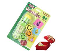 Linterna de Proyector Educativo para Niños - Divertido Juguete de Aprendizaje con Proyección en la Pared | Proyector de Linterna para Cuentos Antes de Dormir | Práctico Mini Pŕoyector Niños Y Niñ