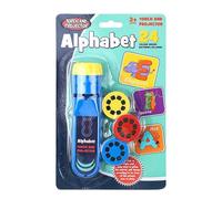 Linterna de Proyector Educativo para Niños - Divertido Juguete de Aprendizaje con Proyección en la Pared | Proyector de Linterna para Cuentos Antes de Dormir | Práctico Mini Pŕoyector Niños Y Niñ