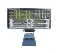 Linterna de trabajo LED con interruptor de dos velocidades, diseño inalámbrico para batería Bosch Li ion (A)