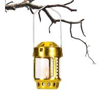 Linterna De Vela De Té Pequeña - Quemador De Candelita De Noche Portátil, Luz Para Acampar Al Aire Libre | De Velas Decorativas De Aleación De Aluminio, Kit De Actividades Al Aire Libre Para M