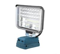 Linterna eléctrica de 5 pulgadas y luz de trabajo de carga USB para varios usos, compatible con batería Bosch (B)