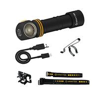 Linterna frontal Armytek Elf C2 blanco cálido LED Micro-USB recargable + 18650 batería Li-Ion