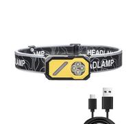 Linterna frontal, batería de recarga rápida, accesorio acoplable a collares, corredor entusiasta de la familia, indicador de carga rápida, equipo para atletas y todo tipo de clima para acampar y