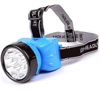 Linterna frontal de cabeza 12 LED recargable muy potente LED-722B lámpara 1 W CW379