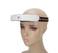 Linterna Frontal De Pestañas, Linterna Frontal Portátil de 8 Modos Con Luz Roja y Blanca, Linterna Frontal Ligera Ajustable en 90° Con Cinta Elástica Para la Cabeza Para Extensiones De Pestañas