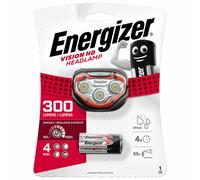 Linterna Frontal Energizer 300 Lúmenes Vision HD LED 4 Modos Linterna + 3 AAA