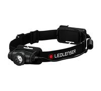 Ledlenser Linterna frontal H5 Core – 350 lm, IP67, 160 m, enfocable, 2 pilas AA incluidas
