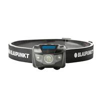 Linterna frontal LED Blaupunkt, 100 lúmenes, lámpara de cabeza con 5 modos, brillante y ligera, resistente al agua, de larga duración, funciona con pilas - para camping, correr, bricolaje