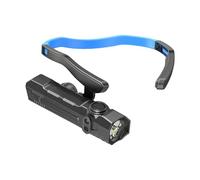 Linterna Frontal LED Con Gancho Para La Oreja - Linterna Frontal De Iluminación Para Exteriores | Luz De Trabajo Con Diadema Çon Gancho Ṕara La Oreja, Lámpara Ďe Cabeza Recargable, Faro Impermeable Co