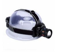 Linterna Frontal LED de 5000 LM, Iluminación Brillante Recargable con 9 Modos para Acampar, Senderismo, Uso Al Aire, Aleación de Aluminio