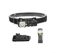 Linterna frontal LED, P8 500-600 lúmenes tipo C, recargable, linterna portátil con clip magnético para bolígrafo para trabajo y camping