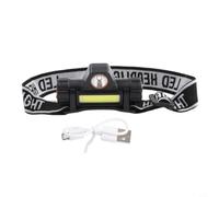 Linterna frontal LED para máscara de soldadura, carga USB, luz de doble propósito, base inclinable para oscurecimiento automático, cascos para exploración de cuevas