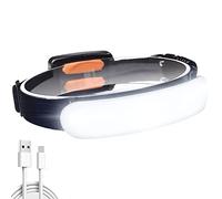 Linterna Frontal LED Recargable,3 Modos Frontal LED Recargable Alta Potencia, Linterna Cabeza, Luz Frontal Cabeza Frontales para Camping, Ciclismo, Senderismo, Pesca.
