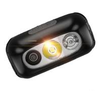 Linterna frontal LED recargable con sensor de movimiento y haz de largo alcance para camping, senderismo, pesca, correr por la noche con tecnología de carga rápida
