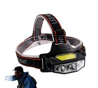 Linterna Frontal LED Recargable | Faros Delanteros LED Recargables para Cabeza - Linterna Frontal a Agua, para Acampar al Aire Libre, Correr, Ciclismo, Pesca, Luces Frontales