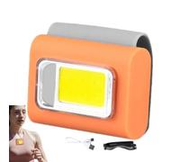 Linterna frontal magnética de alto brillo, impermeable, manos libres | Luz de trabajo para la frente con haz ajustable para camping, senderismo, reparación, pesca, correr, ciclismo