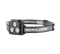 Linterna frontal recargable, iluminación manos libres ultra brillante de 8 modos con control de sensor inteligente para pesca nocturna y aventuras al aire libre (BL-5804)