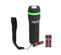 ANS 1600-0108-1 - Linterna LED con zoom, 1 W, 55 lm, negra, 3x AAA (Micro)