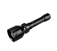Linterna infrarroja, 10 W, 850 nm, iluminador IR con enfoque ajustable, T50 500 lm, iluminador infrarrojo, linterna táctica con zoom para dispositivos de visión nocturna y caza