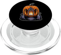 Linterna Jack O de Estilo gótico PopSockets PopGrip para MagSafe